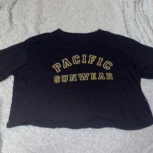 Pacsun cropped T-shirt